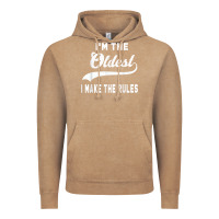 Vintage Coffee im the oldest i make the rules siblings family Vintage Hoodie - linhVisuals