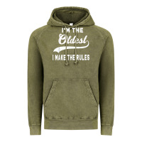Vintage Olive im the oldest i make the rules siblings family Vintage Hoodie - linhVisuals