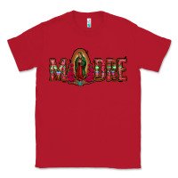 Red madre floral aztec leopard Classic Tee - Jasminsmagicworld