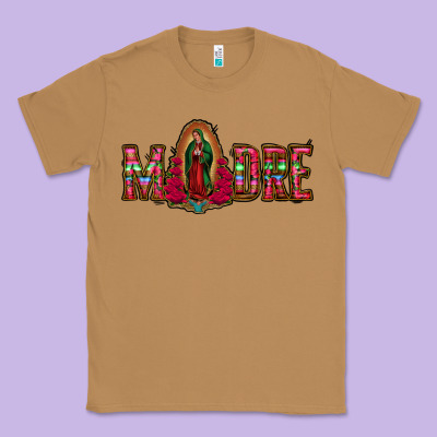 Madre Floral Aztec Leopard Classic Tee Designed By Jasminsmagicworld