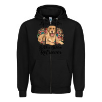 Black life is better with a golden retriever Zipper Hoodie - JahusDesignShop