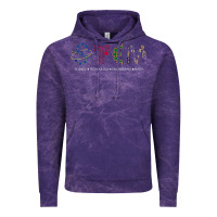 Cloud Purple stem science Vintage Hoodie - linhVisuals