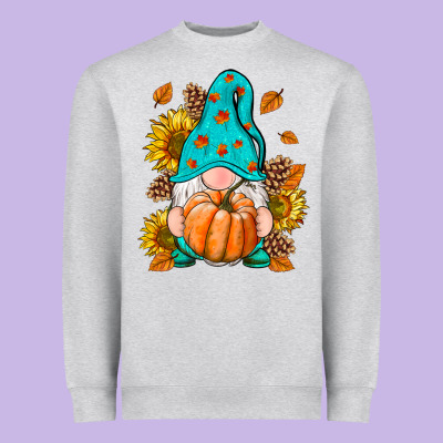 Fall Gnome Heavyweight Sweatshirt Designed By Ranaportraitstore