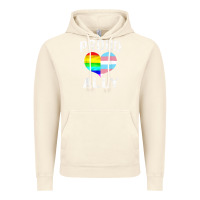 Vintage Artic proud ally lgbt rainbow heart gay pride month Vintage Hoodie - linhVisuals