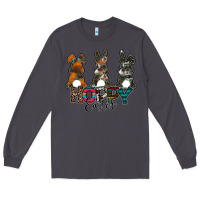 Smoke Hoppy Easter Long Sleeve Tee - CowhideDigitalArt