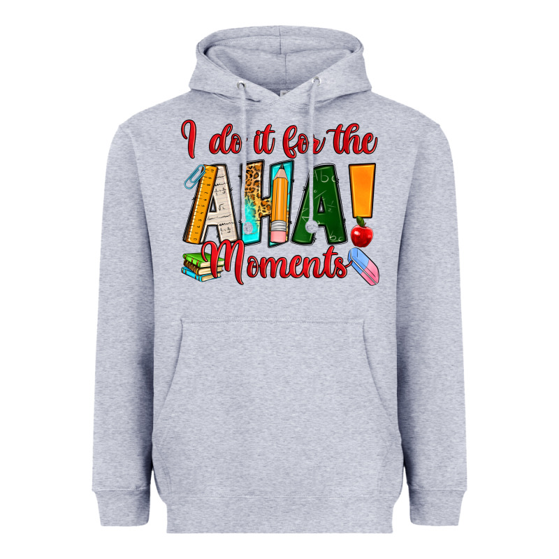I Do It For The Aha Moments Heavyweight Hoodie by RanaPortraitStore | Teevron