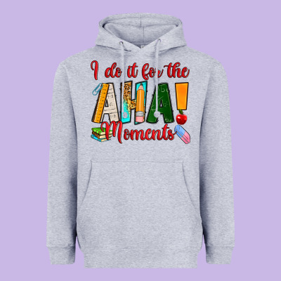 I Do It For The Aha Moments Heavyweight Hoodie Designed By Ranaportraitstore