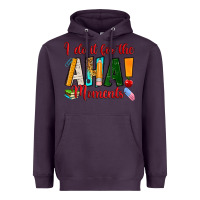 Plum i do it for the aha moments Heavyweight Hoodie - RanaPortraitStore