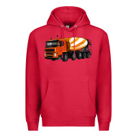Cardinal cement truck Premium Hoodie - Artiststas