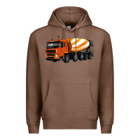 Chestnut cement truck Premium Hoodie - Artiststas