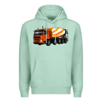 Seafoam cement truck Premium Hoodie - Artiststas