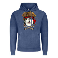 Alaskan Malamute Pirate Dog Halloween Vintage Hoodie | Teevron