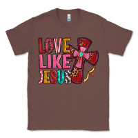 Chestnut love like jesus Classic Tee - OliviaCreatesArt
