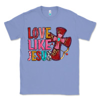 Colony Blue love like jesus Classic Tee - OliviaCreatesArt