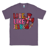 Lavender love like jesus Classic Tee - OliviaCreatesArt