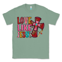 Sage love like jesus Classic Tee - OliviaCreatesArt