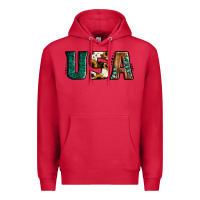 Cardinal usa basic bold font western Premium Hoodie - Jasminsmagicworld