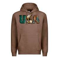 Chestnut usa basic bold font western Premium Hoodie - Jasminsmagicworld