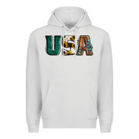 Dove Grey usa basic bold font western Premium Hoodie - Jasminsmagicworld