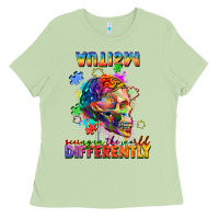 Matcha Autism seeing in the world differently Ladies Tee - FaDigitalArtStudio