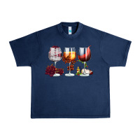 Navy hallothanksmas halloween thanksgiving  christmas wine Urban Heavy Tee - FaDigitalArtStudio
