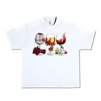 White hallothanksmas halloween thanksgiving  christmas wine Urban Heavy Tee - FaDigitalArtStudio