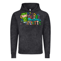 Vintage Black LIve Christmas Latte Vintage Hoodie - CowhideDigitalArt