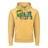 Vintage Mustard LIve Christmas Latte Vintage Hoodie - CowhideDigitalArt
