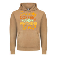 Vintage Camel drinking coffee watching birds funny Vintage Hoodie - linhVisuals