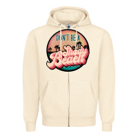 Sandshell don't be a shady beach Zipper Hoodie - JahusDesignShop