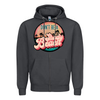 Smoke don't be a shady beach Zipper Hoodie - JahusDesignShop