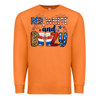 Carrot red white and boozy Premium Sweatshirt - RanaPortraitStore