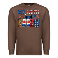 Chestnut red white and boozy Premium Sweatshirt - RanaPortraitStore