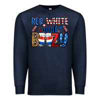 Navy red white and boozy Premium Sweatshirt - RanaPortraitStore