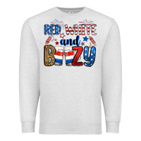 Oatmeal Heather red white and boozy Premium Sweatshirt - RanaPortraitStore
