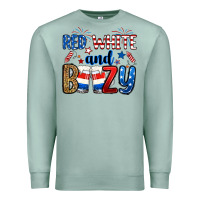 Seafoam red white and boozy Premium Sweatshirt - RanaPortraitStore