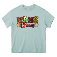 Nana Claus Christmas Lights And Gifts Mother's Day Heavy Core Tee | Teevron