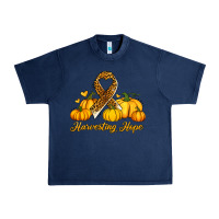 Navy harvesting hope Urban Heavy Tee - Jasminsmagicworld