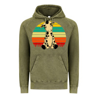 Vintage Olive africa animals african safari retro Vintage Hoodie - linhVisuals