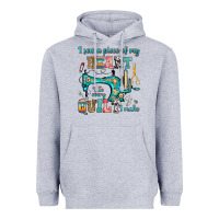 Heather Grey i sew a piece of my heart into every quilt i make Heavyweight Hoodie - RanaPortraitStore
