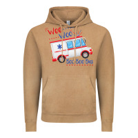 Vintage Camel emt paramedic wee woo ambulance boo Vintage Hoodie - linhVisuals