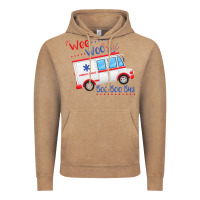 Vintage Coffee emt paramedic wee woo ambulance boo Vintage Hoodie - linhVisuals