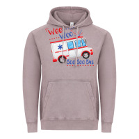 Vintage Zinc emt paramedic wee woo ambulance boo Vintage Hoodie - linhVisuals