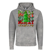 Cloud Rock Merry Christmas Tree Vintage Hoodie - CowhideDigitalArt