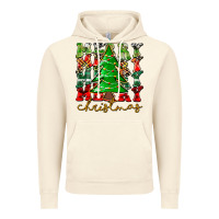 Vintage Artic Merry Christmas Tree Vintage Hoodie - CowhideDigitalArt