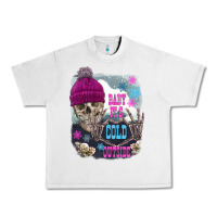 Lunar Rock skeleton baby it's cold outside Urban Heavy Tee - FaDigitalArtStudio