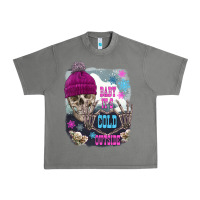 Tornado skeleton baby it's cold outside Urban Heavy Tee - FaDigitalArtStudio