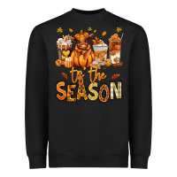Black Tis' the season Fall Heifer coffee cups Heavyweight Sweatshirt - RanaPortraitStore