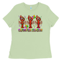 Matcha Crawfish season mardi gras Ladies Tee - BundleAndBundleShop