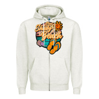 Oatmeal Heather dont be a shady beach Zipper Hoodie - JahusDesignShop